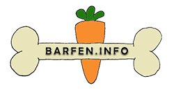 Barfen Info - Logo Knochen und Gemse